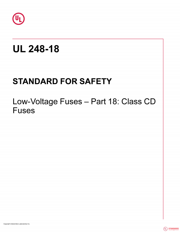 UL 248-18 PDF UL 248-18 PDF